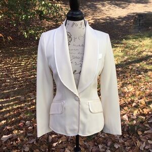 ABS Allen Schwartz Cream Blazer